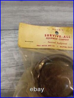 Olson's Survive- All Wood Alchohol Stove Vintage Unopened