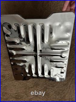 Original Vintage Western Holly Stove BROILER Top Good Condition 14 3/8 X 11 7/8