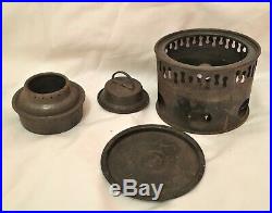 Original WW2 British Army Tommy Cooker Field Ration Stove & RARE Waterproof Case