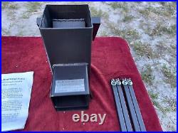 Outdoor Wood Burning Stove, Portable for Cooking, Camping. Dead Wood Stove Co