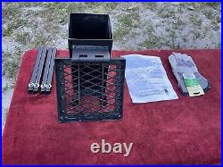 Outdoor Wood Burning Stove, Portable for Cooking, Camping. Dead Wood Stove Co