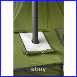 Outdoor Wood Stove Cast Iron Portable Camping Vented Tent Cooking Pipes Included