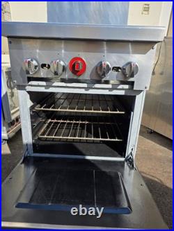 Patriot PT-R24 4-Burner Range Space Saver Natural Gas 24W Tested Live Pics