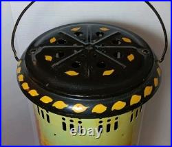 Perfection 525 Oil Kerosene Parlor Cabin Heater Stove W Orig Burner & Fuel Can