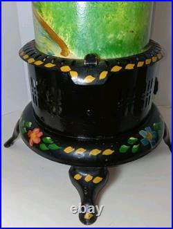 Perfection 525 Oil Kerosene Parlor Cabin Heater Stove W Orig Burner & Fuel Can