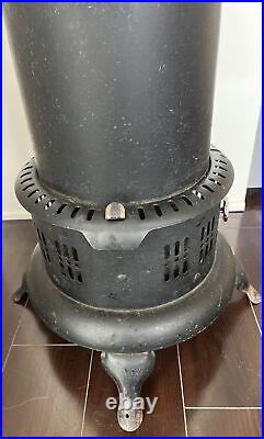 Perfection Oil Kerosene Parlor 525M Cabin Heater Stove Tested And Works Vintage