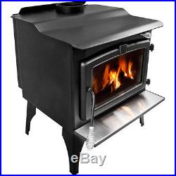 Pleasant Hearth 2,200 sq ft Wood Burning Stove with Blower, Large, LWS-130291