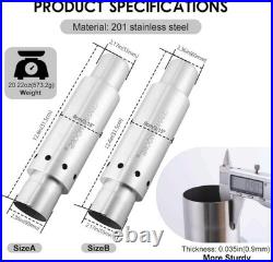 Portable Camp Wood Stove, Hot Tent, 640in³ box, Stainless steel MANY UPGRADES