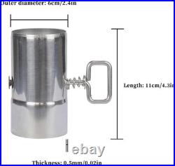 Portable Camp Wood Stove, Hot Tent, 640in³ box, Stainless steel MANY UPGRADES