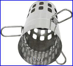 Portable Camp Wood Stove, Hot Tent, 640in³ box, Stainless steel MANY UPGRADES