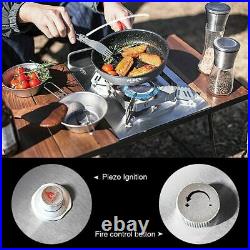 Portable Gas Tank Stove Collapsible Outdoor Camping Stove