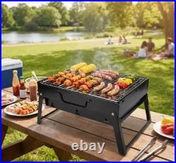 Portable Thickened BBQ Stove Small Easy to Carry Camping Grill