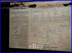 Pre-Owned VTG 30 White General Electric GE Sensi-Temp Electric Stove Oven