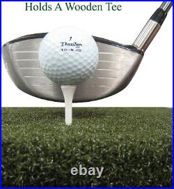Premium Golf Driving Range Super Tee Line Golf Mat 5' x 10' Holds A Wooden Tee