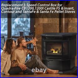 Quadrafire Pellet Stove Control Box 3 Speed Control Board SRV7000-704 Quadrafire Pellet Stove Control Box 3 Speed Control Board SRV7000-704