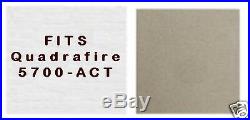 Quadrafire Wood Stove Baffle Board & Blanket Pp2576 5700-act 832-3430