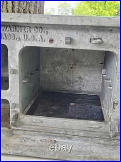 RARE 1920's Antique Marine Stove White Warner Marine Household Ship Boat Stove