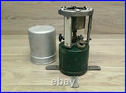 RARE 1942 Coleman 520 Civil Defense Tagged Military Stove WithCanister Manual T4