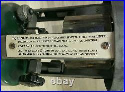 RARE 1942 Coleman 520 Civil Defense Tagged Military Stove WithCanister Manual T4