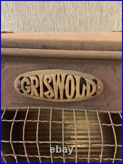 RARE Antique Metal Griswold #313 Stove Gas