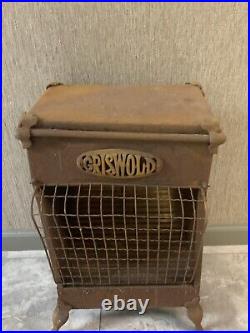 RARE Antique Metal Griswold #313 Stove Gas