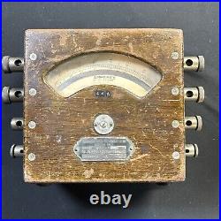 RARE So. Ca. ELECTRIC WESTERN ELECTRO MECHANICAL CO, 2-200 AMPERE METER -OAKLAND