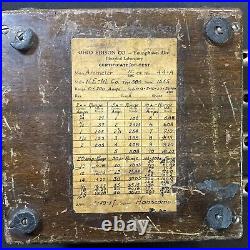 RARE So. Ca. ELECTRIC WESTERN ELECTRO MECHANICAL CO, 2-200 AMPERE METER -OAKLAND