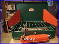 RARE Vintage 1969 Thermos Brand Model 8423 B Gasoline 2-Burner Camp Stove USA