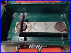 RARE Vintage 1969 Thermos Brand Model 8423 B Gasoline 2-Burner Camp Stove USA