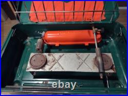 RARE Vintage 1969 Thermos Brand Model 8423 B Gasoline 2-Burner Camp Stove USA