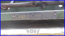 RARE Vintage COLEMAN CABIN STOVE Camp Stove Model 378 1930s Coleman Lamp & Stove