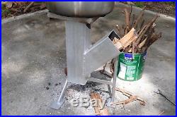 ROCKET STOVE. HEAVY DUTY FREE SHIPPING see video. Only 2 left. MADE IN USA