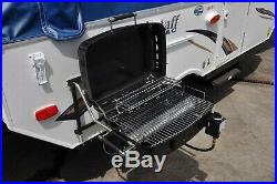 RV Side Mountable BBQ Gas Grill Portable Barbeque Stove Camper Trailer Motorhome