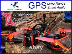 Racing drone, VTX long range 1600mW, Mamba f722, Rx Frsky, GPS