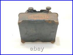 Radiant Cast Sad Iron Stove Gardner Made USA Circa 1800s Double Burner