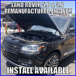 Range Rover 5.0 Supercharged Engine Lr079069 2014-2017 Stage 2 Built Reman