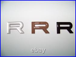 Range Rover Classic County 3D Letters Badge