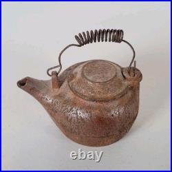 Rare Antique BABY Cast Iron Cook Stove Range Salesman Sample Toy + Extras Pot
