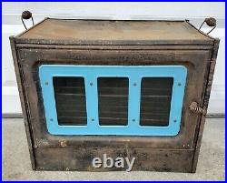 Rare Antique Vintage New Perfection No. 22G Wood Stove Top Amish Steamer Oven
