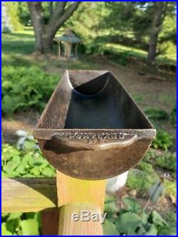 Rare Atlantic Bread Pan, Portland Stove Foundry cast iron, Good condition