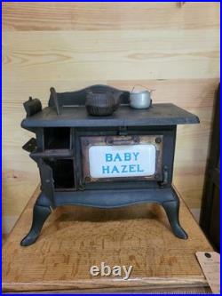 Rare Cast Iron Baby Hazel Stove, Over 100 Years Old In Excellent Condition