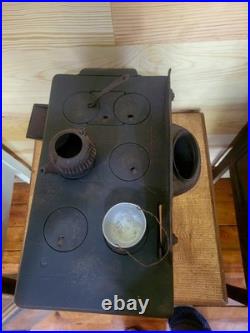 Rare Cast Iron Baby Hazel Stove, Over 100 Years Old In Excellent Condition