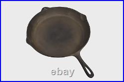 Rare Cast Iron Skillet #14S Red Mountain /Birmingham Stove & Range 15 Heat Ring