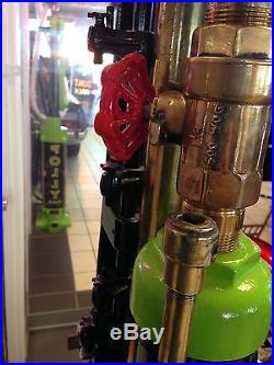 Rare Fully Restored GILBERT & BAKER Polly Stove Pipe Gas Pump