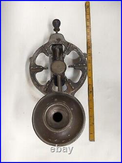 Rare Glogau Cast Iron #375 Regulator Gravity Fed Alcohol Stove Rare Glogau Cast Iron #375 Regulator Gravity Fed Alcohol Stove