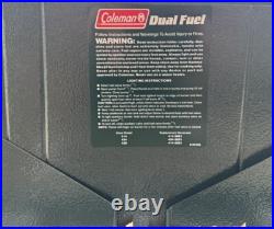 Rare NEW Coleman 3 Burner Powerhouse 428-700 Dual Fuel Stove. NEVER USED