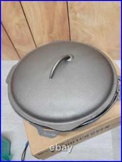 Rare Nos. Vintage #8 Cast Iron Atlanta Stove Works Cast Iron Dutch Oven New