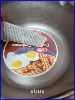 Rare Nos. Vintage #8 Cast Iron Atlanta Stove Works Cast Iron Dutch Oven New