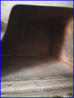 Rare Vintage Cast Iron Royal Kenton Brand Toy Salesman Sample Stove Nickel Plate