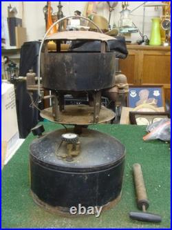 Rare Vintage Coleman Handy Gas Plant Portable Heater Stove Model 457G UNTESTED